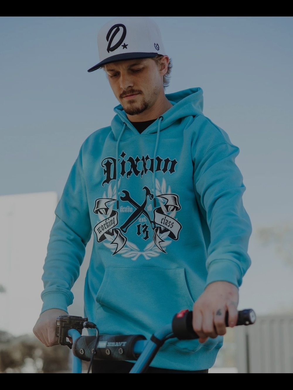 Tiffany Blue Dixxon Hoodie - Men XL